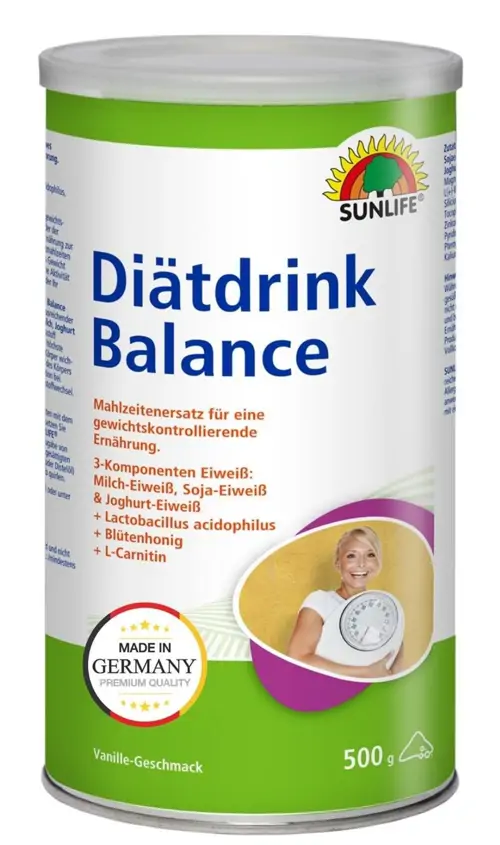 DIET-DRINK BALANCE VANILLE WITH L-CARNITIN - 500 G