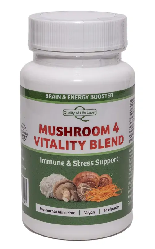 MUSHROOM 4 VITALITY BLEND - 90 CAPS